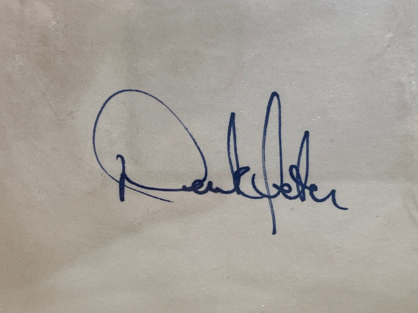Earliest Known Derek Jeter Pre-Rookie Signature. (Rare) Beckett!! &JSA