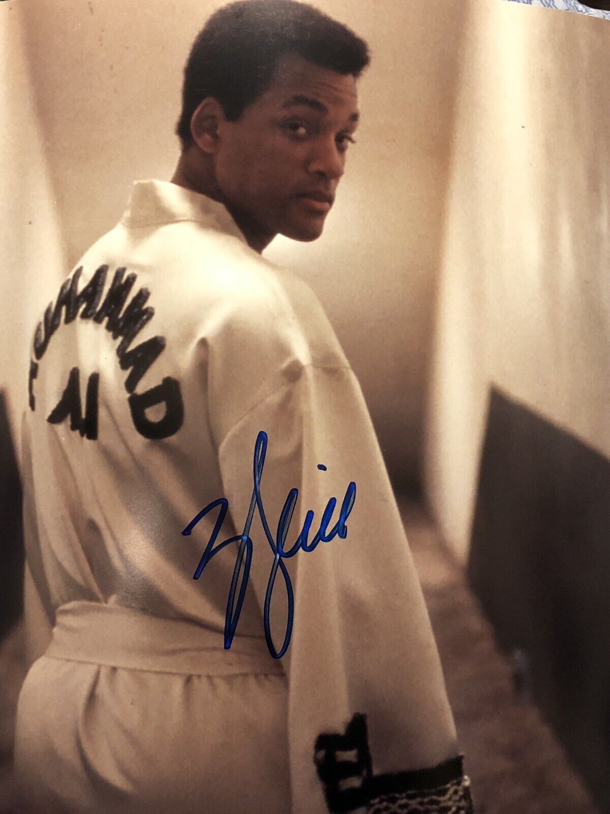 Will Smith Autographed Photo (Muhammad Ali Movie)
